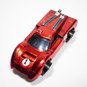 Hot Wheels Redline 1967 Ford J-Car, Red, USA Base, Original, Vintage