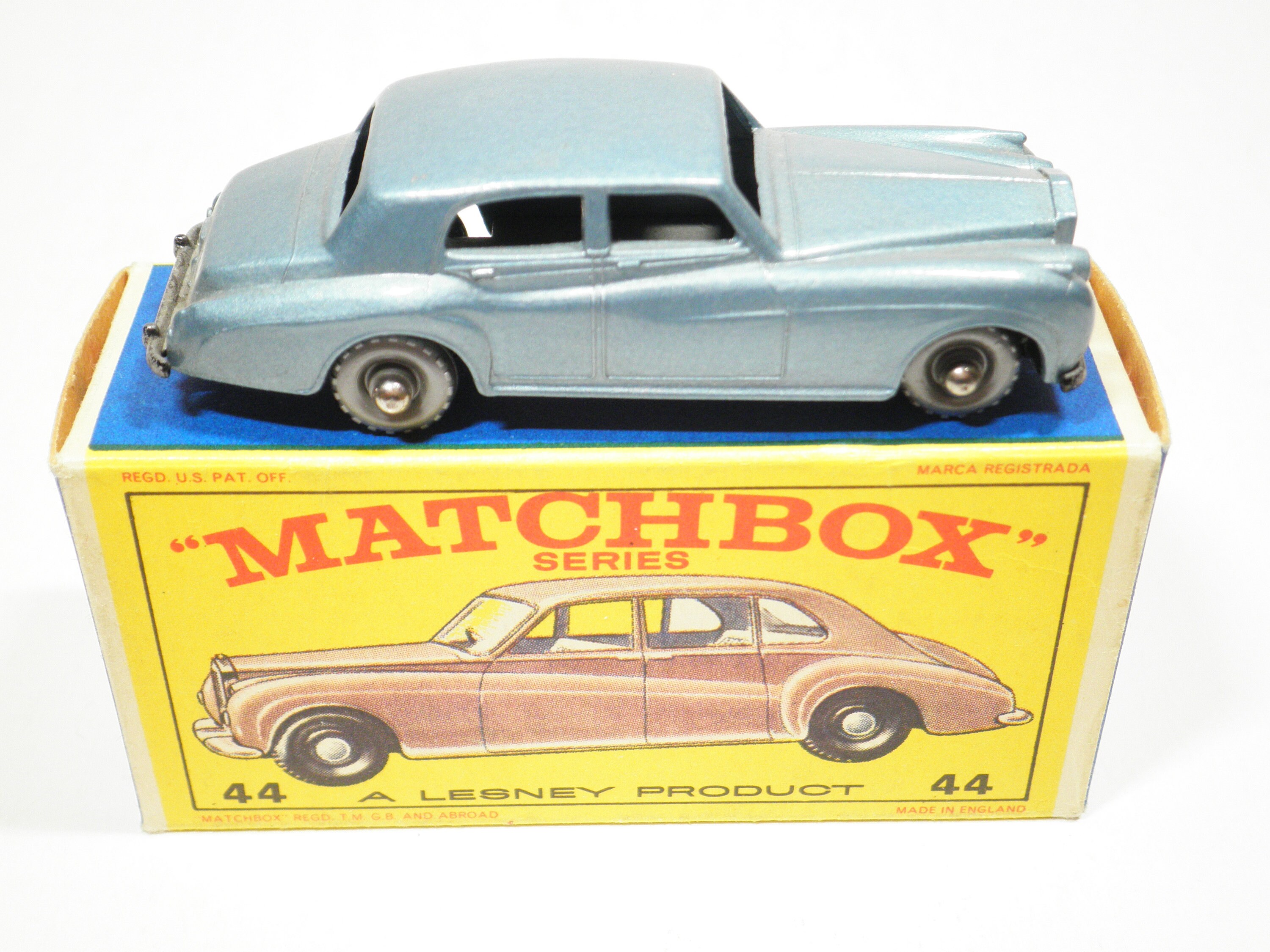 ミニカー MATCHBOX No.44 ROLLS SILVER CLOUD Matchbox Lesney #44-A Rolls Royce Silver Cloud | eBay