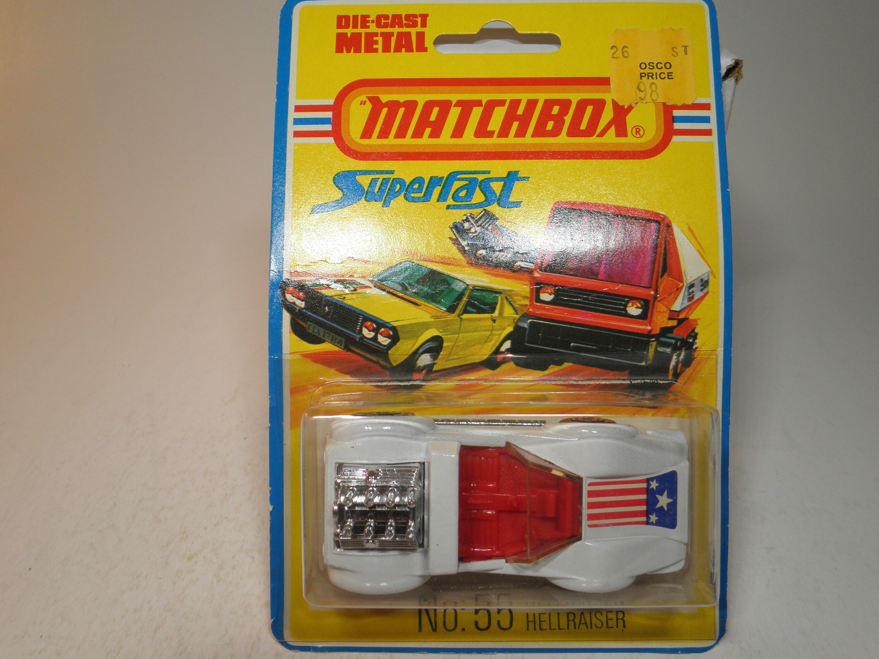 55 Hellraiser Mint on Card Lesney - Etsy