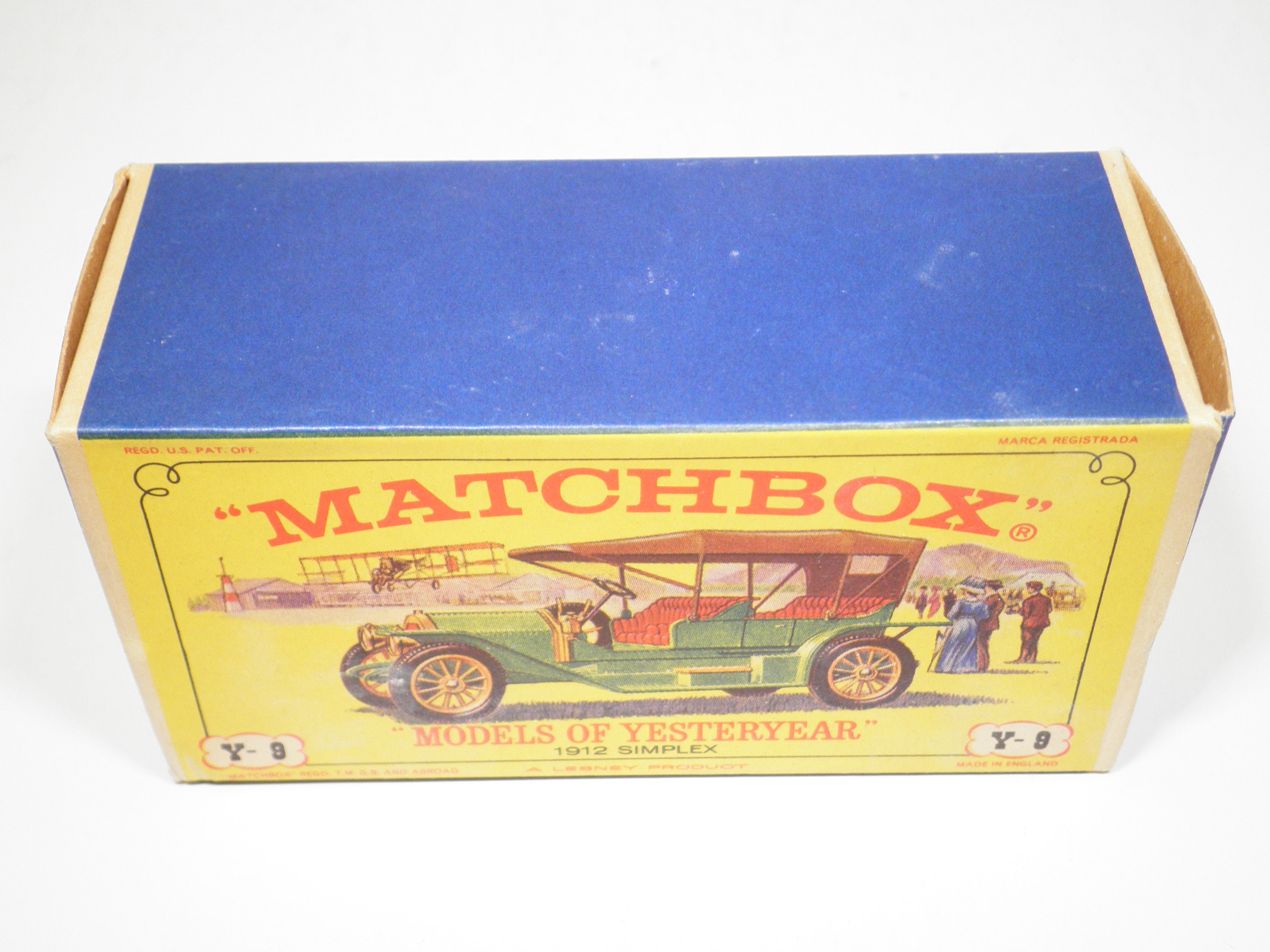 Matchbox Models of Yesteryear, No Y-9 1912 Simplex Green