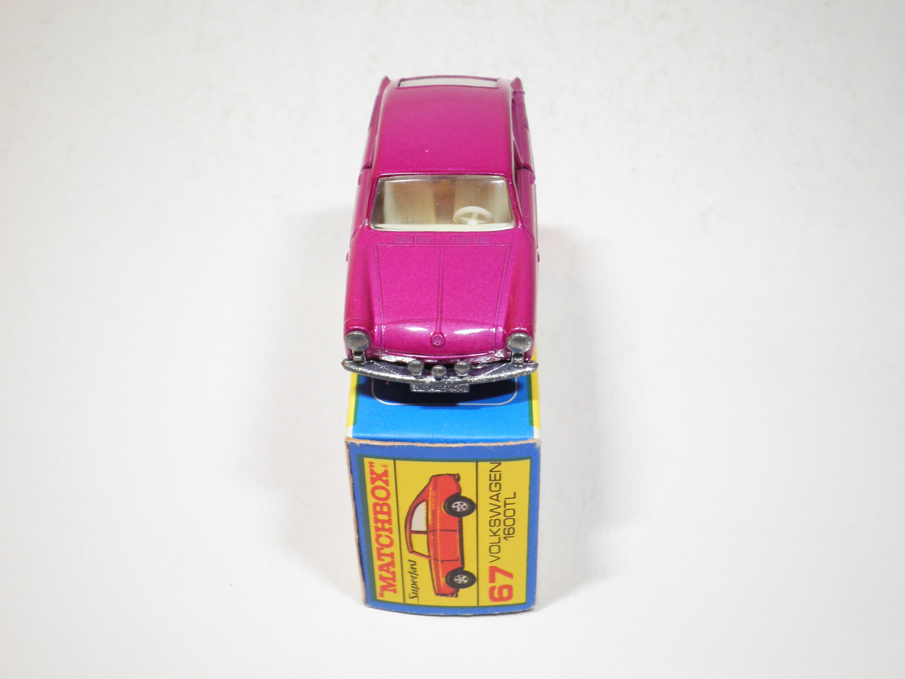Matchbox Superfast No 67 Volkswagen 1600 TL, Narrow Wheels