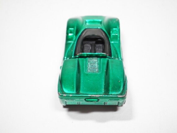 Hot Wheels Redline 1968 Mclaren M6A, Green, USA Base, Original