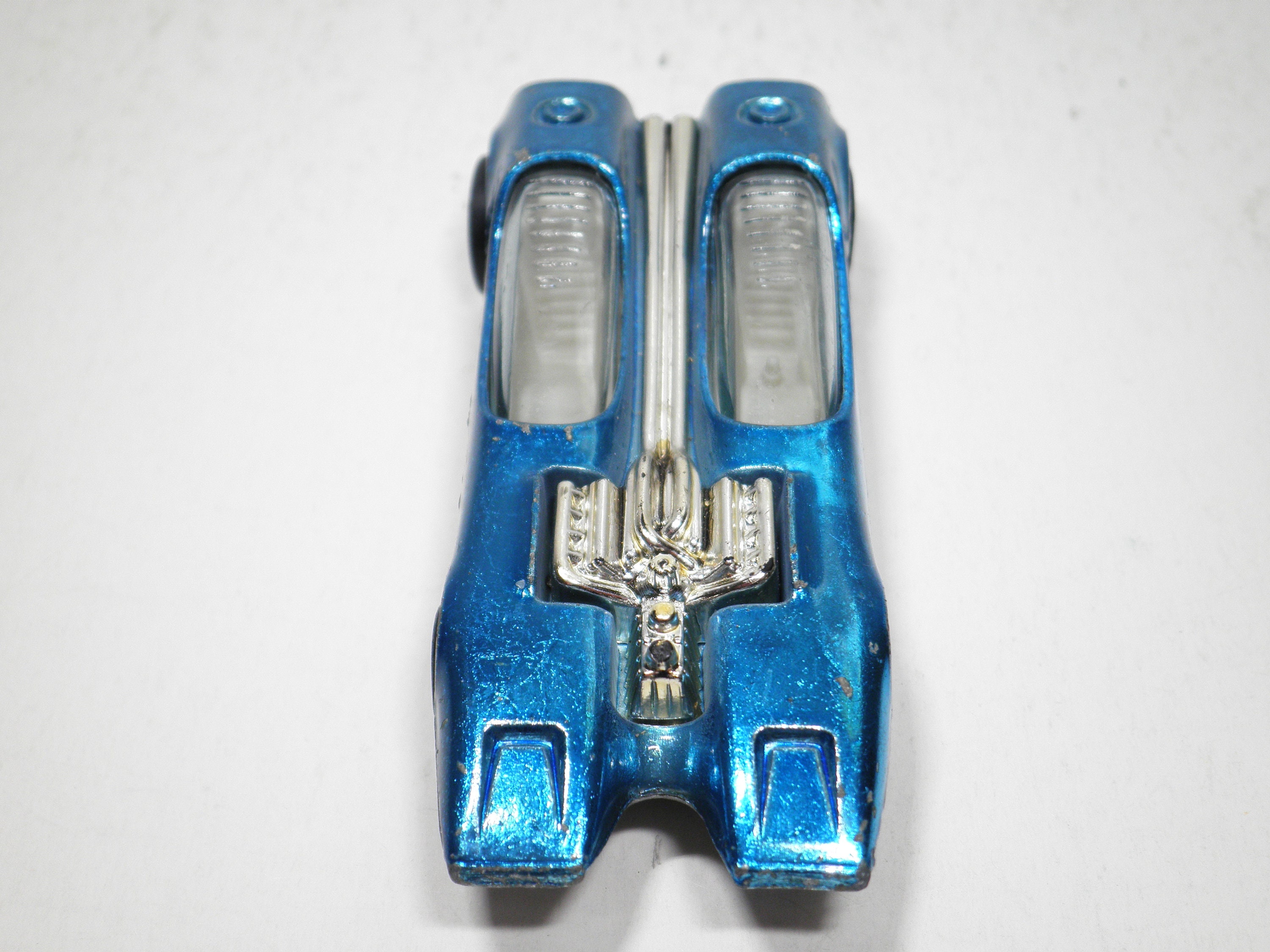 Hot Wheels Redline 1968 Splittin Image, Metallic Light Blue