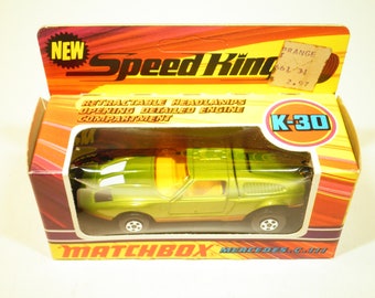 Matchbox Cars Speed Kings K-30 Mercedes.c.111 (green Variant