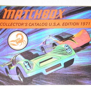 Matchbox 1971 USA Edition, Collectors Catalog, New Unused Condition