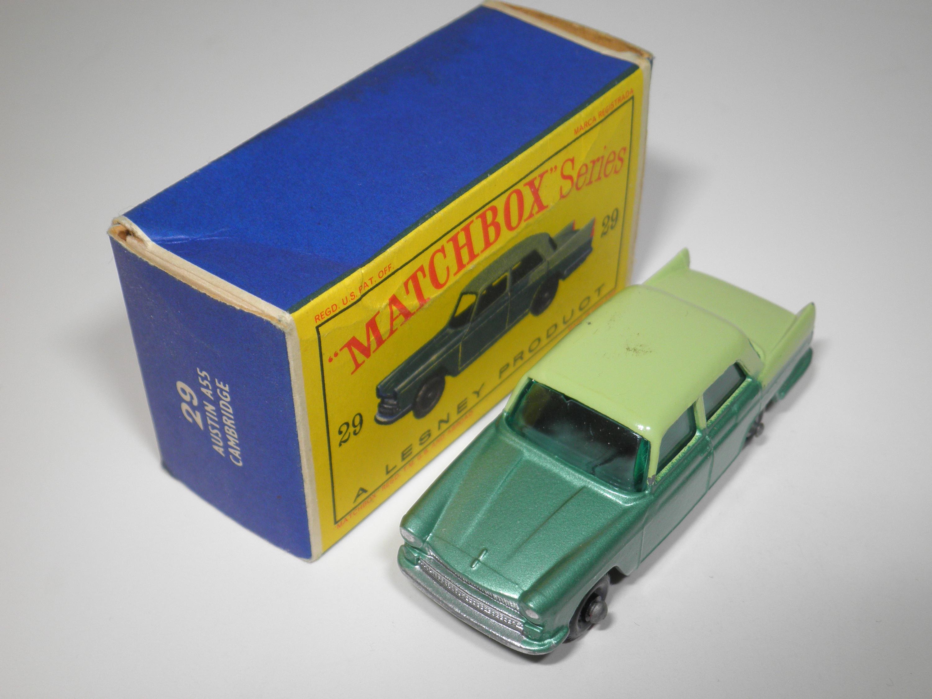 ミニカー MATCHBOX No.29 AUSTIN A55 CAMBRIDGE MINTY LESNEY MATCHBOX #29 AUSTIN A55 CAMBRIDGE CAR IN