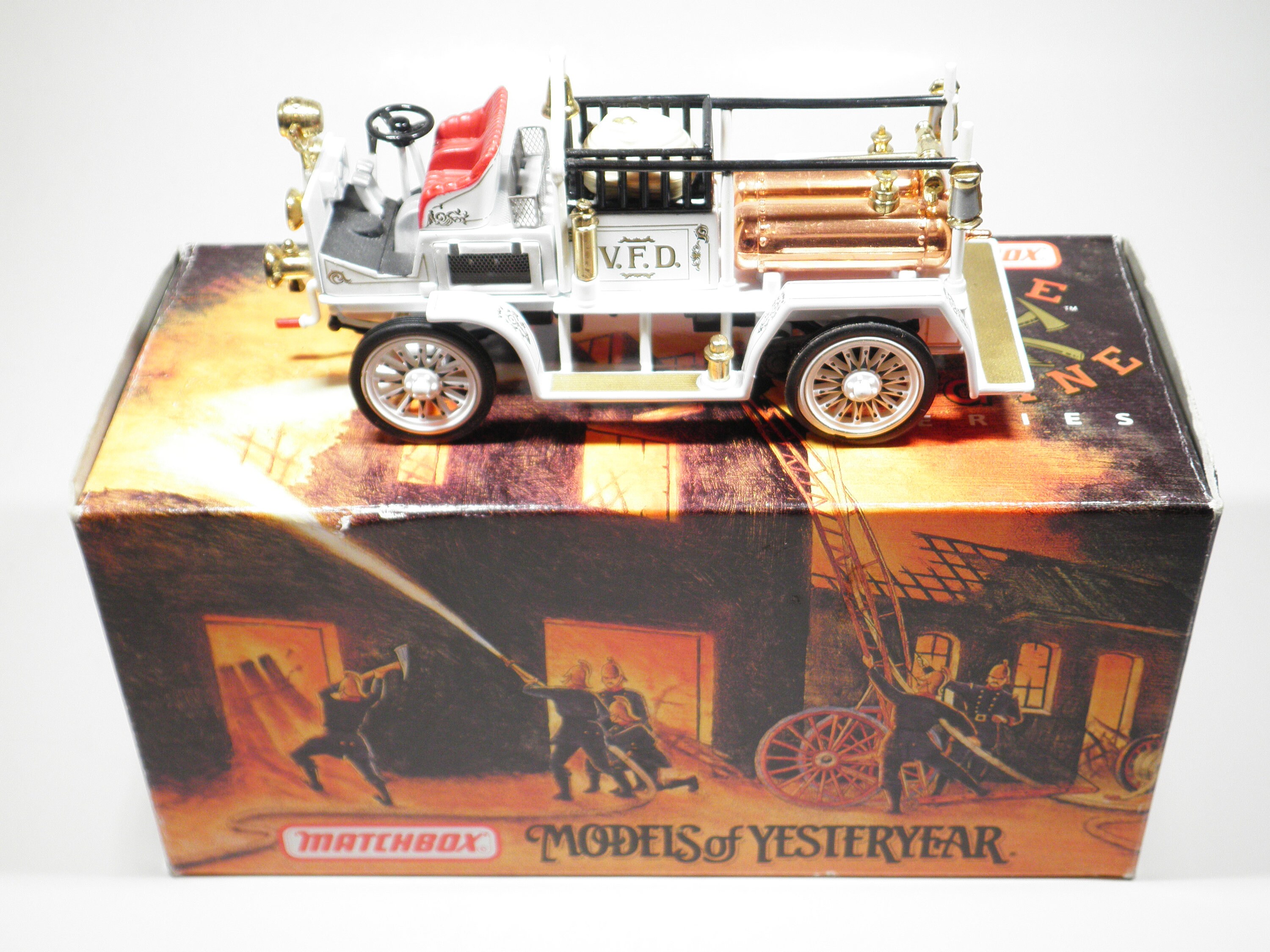 Matchbox models of yesteryear fire engine series value sales