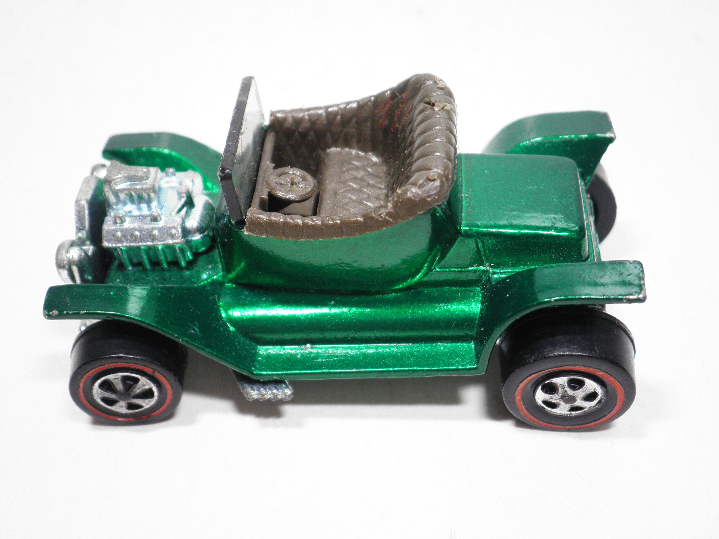 ホットウィール　HOTWHEELS HEAP made in HONG KONG Hot Wheels Redline 1968 Hot Heap, Green, USA Base, Original