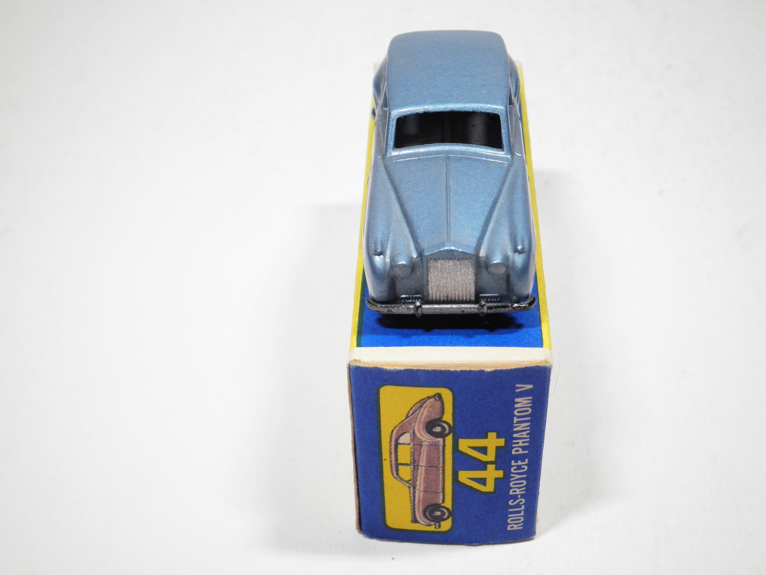Matchbox #44 ROLLS ROYCE PHANTOM V black PLASTIC wheels