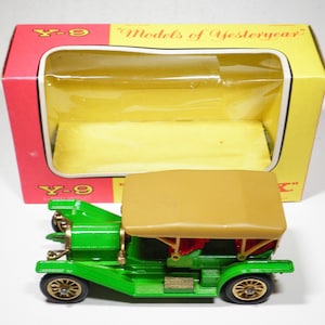 Matchbox Models of Yesteryear, No Y-9 1912 Simplex, Mint with Original F Box, Lesney, Vintage, Made in England