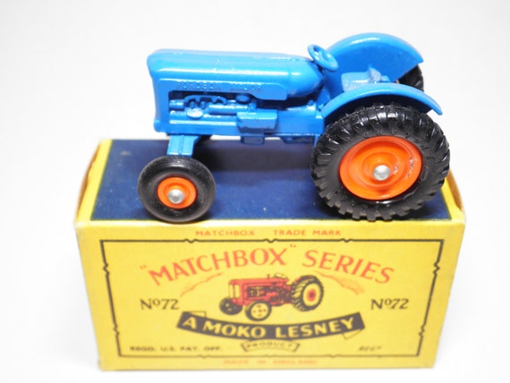 Matchbox Series MOKO No. 72 Fordson Tractor, Like New, Original Rare Type B5 Box, Vintage, Made in England, Lesney Products - België