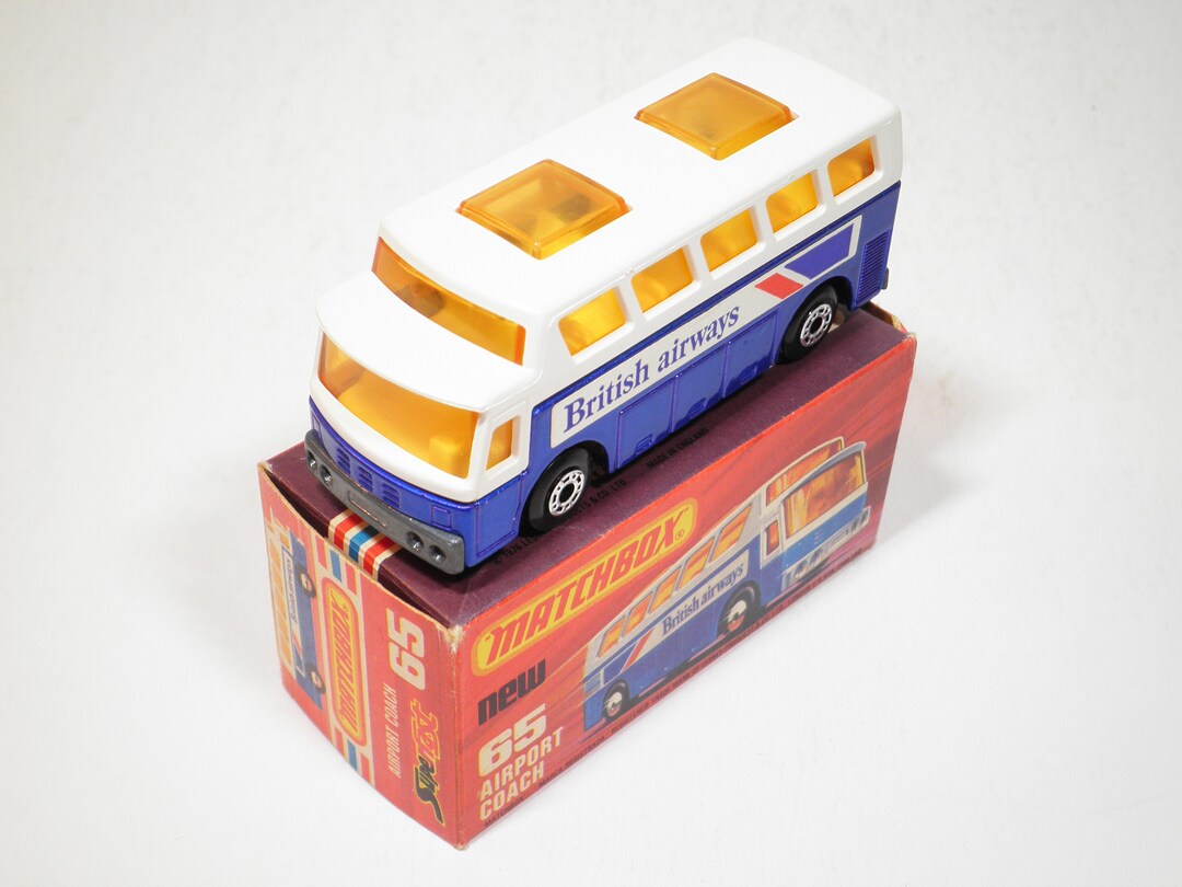 Matchbox Superfast No 65 Airport Coach, British Airways