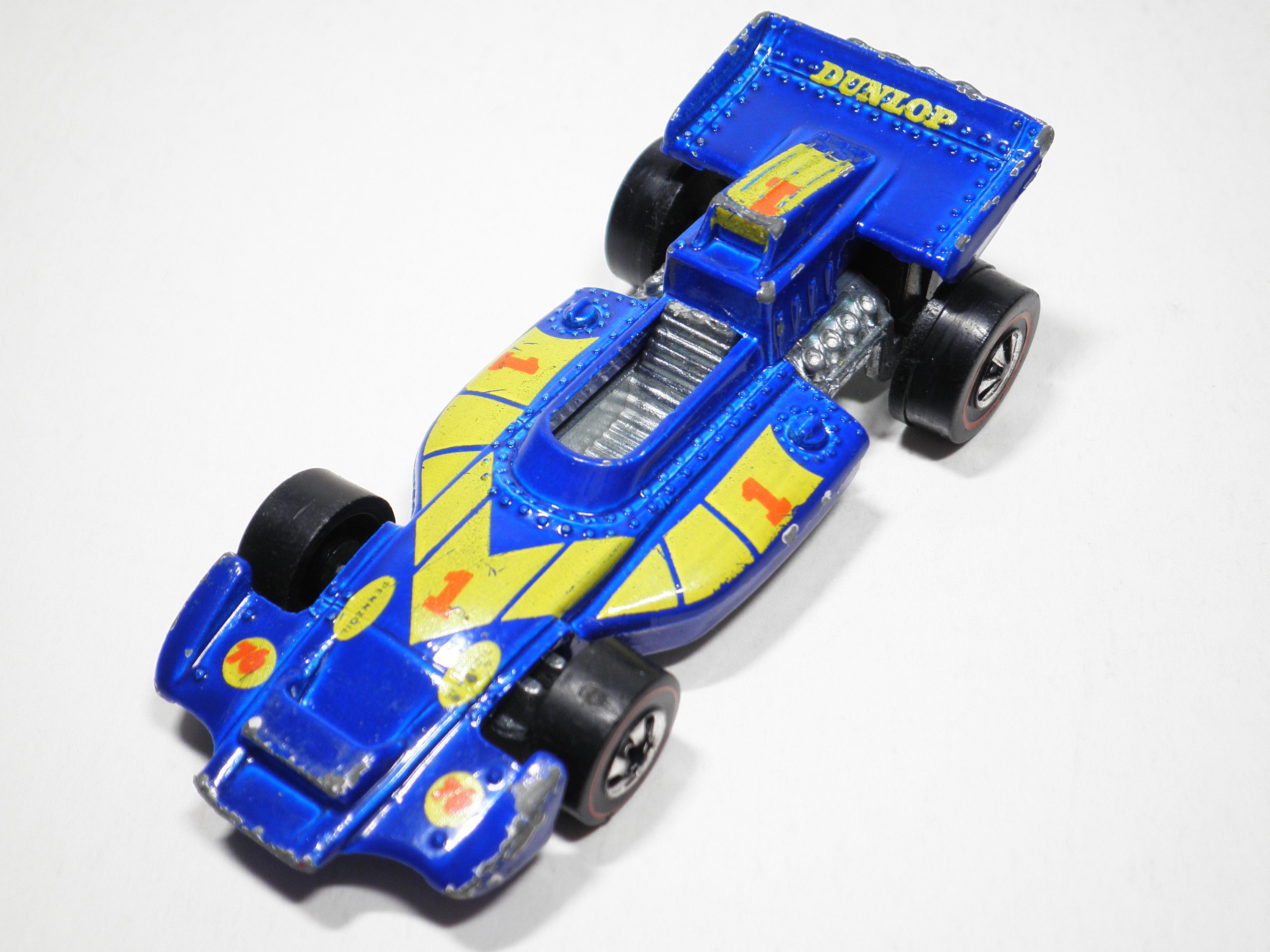Hot Wheels Redline 1973 El Rey Especial Azul Hong Kong HK Base