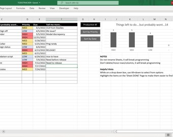 Sheet TO-DO