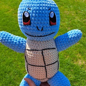 Squirtle crochet plush