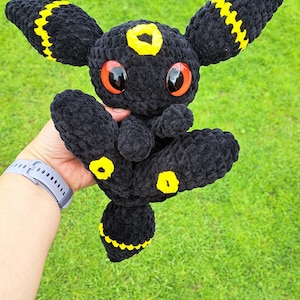 Peluche au crochet Umbreon