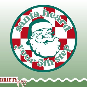 AA Nüchternheit Weihnachten PNG Weihnachtsmann Hörte Ihren 5.Schritt | Weihnachts-Genesung PNG | Alkoholiker anonyme png | Nüchternheit png | Nüchternes Geschenk