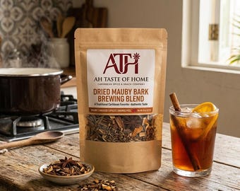Dried Mauby Bark Mix  for Caribbean Bitter-Sweet Drink Brewing. Trinidad and Tobago.