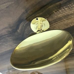 Solid Brass Soap Dish, Wall Soap Holder, Moroccan Handmade Brass Soap Dish
