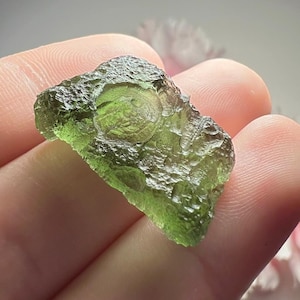 High Quality Moldavite 2.93 grams Undamaged | Nesmen, Marousek Locality | Vltavín | Raw Authentic Genuine Moldavite | Rare Czech Tektite
