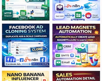 Automatización de ventas y marketing (flujos de trabajo n8n)