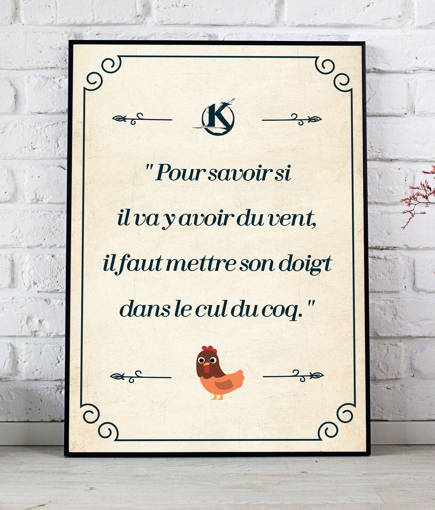 Affiche Kaamelott - Citation A4