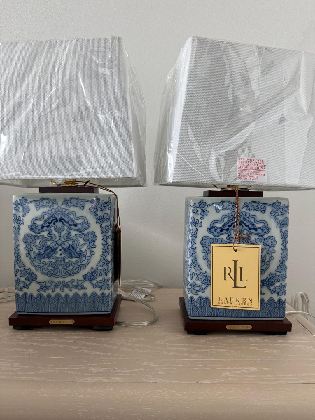 Ralph Lauren Table Lamp (set of 2) - Etsy