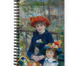 Exquisites Renoir - Spiralgebundenes Punktraster Notizbuch/Journal