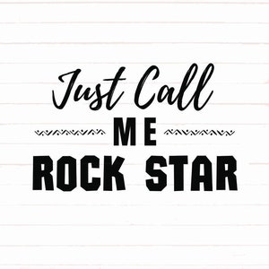 Geólogo Svg, Just Call Me Rock Star Svg, Pacote Svg, Geologist Designs, Geology Cricut File, Silhouette File, Geology Png
