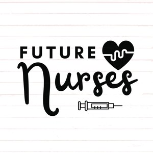 Future Nurses Svg, Future Nurses Png, Krankenschwestern Bundle, Krankenschwester Designs, Future Nurses Svg, Health Worker Silhouette Files, Health Worker Svg