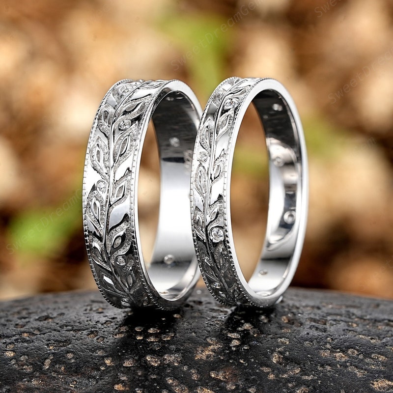 Nature Ring Men - Etsy