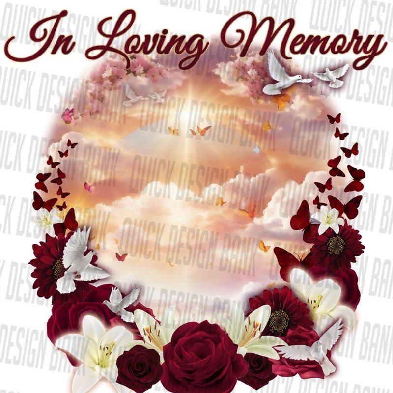 In Loving Memory Png Etsy