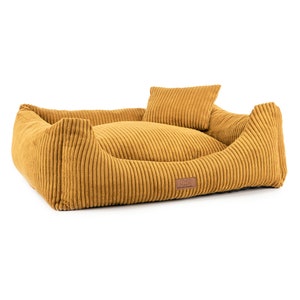 Lit pour chien coussin pour chien panier pour chien canapé pour chien couverture pour chat lit pour animal M L XL crème menthe beige gris gris foncé or lavable image 9