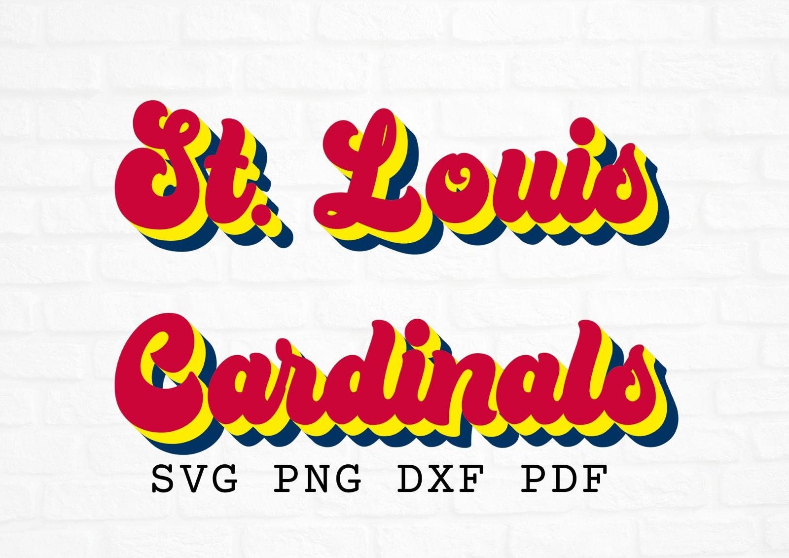 St. Louis Cardinals Svg, Baseball Svg, St. Louis Cardinals Template, St ...
