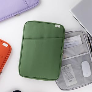 15 inch CORDURA Laptop Sleeve Case | Padded Notebook Pouch for iPad & MacBook - Korea Made