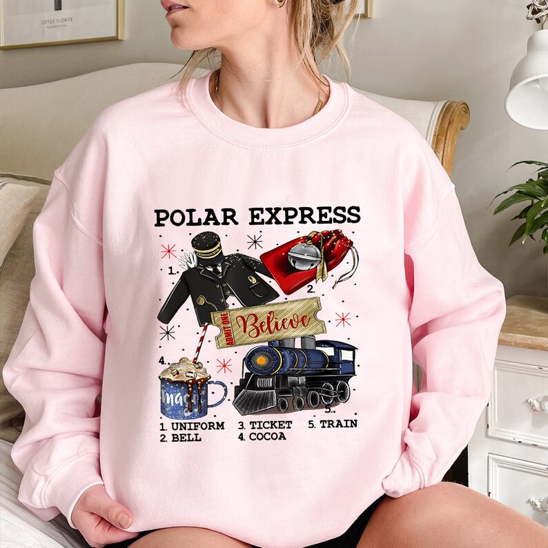 Vintage Polar Express Shirts Believe Christmas T-shirt - Etsy