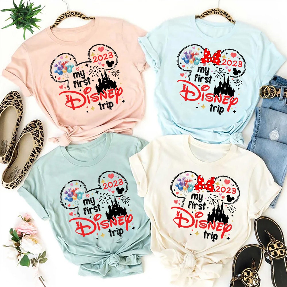 My First Disney Trip 2023 Shirts