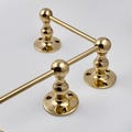 Unlacquered Polished Brass Gallery Rail  - Bookshelf Tipping Rail - Guard rail for shelves product logo