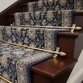 Brass Stair Rods Unlacquered, Carpet Runner Hardware Set