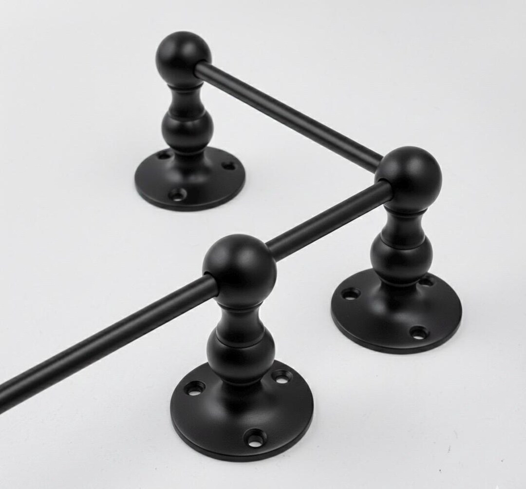 Black Shelf Rails Matte Black Gallery Rail - Brass Tipping Rail for Shelves - Etsy UK