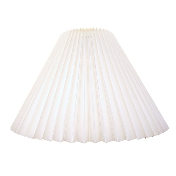 New Danish PVC Plisse Pleated Shade clip onto bulb from Denmark 18cm -23cm