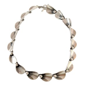Vintage Danish Sterling Silver Niels Erik From Necklace