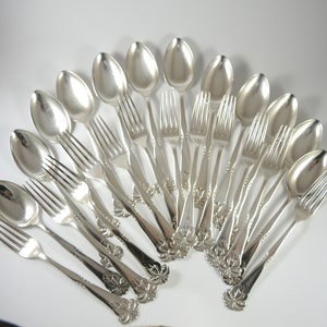 Classy Cutlery Set Silver Plated Set Gero Zeist Silverware