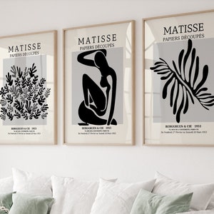 Henri Matisse Print Set: Vintage Museum Gallery Wall Art (Digital Download)