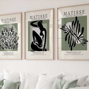 Henri Matisse Print Set: Vintage Museum Gallery Wall Art (Digital Download)