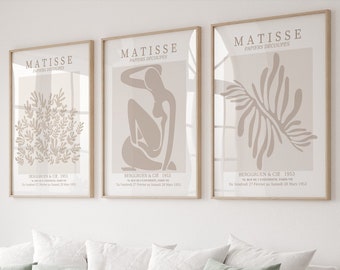Henri Matisse Print Set: Vintage Museum Gallery Wall Art (Digital Download)