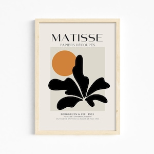Matisse Exhibition Poster: Mid-Century Modern Gallery Wall Art (Digital Download)