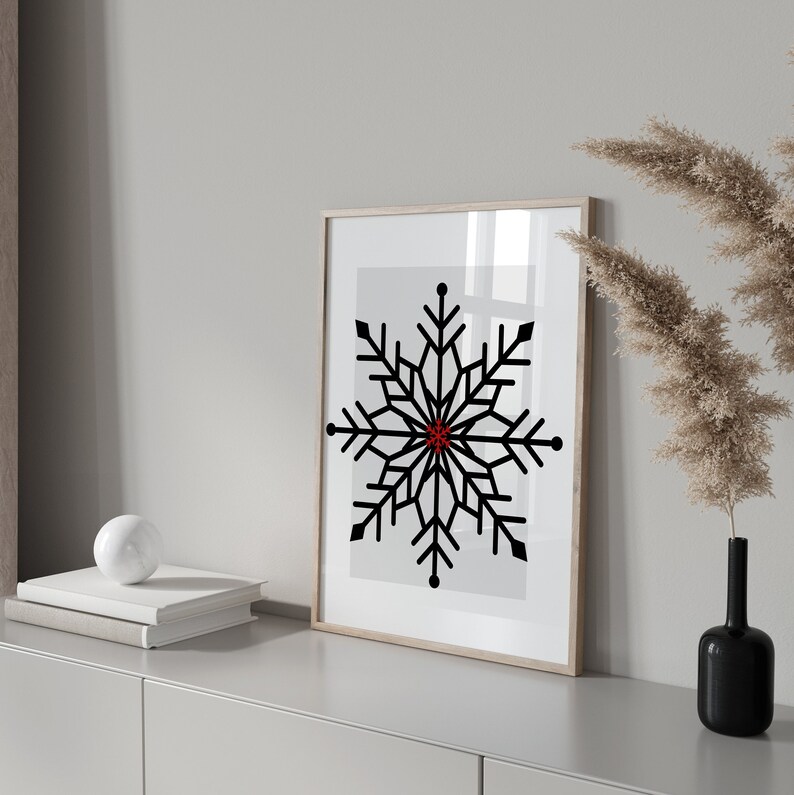 Gallery Set of 3 Christmas Wall Art Christmas Decorations Etsy