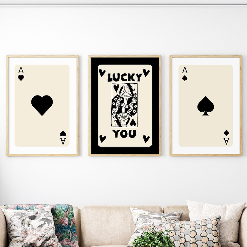 Trendy Retro Wall Art Set of 3 Retro Trendy Aesthetic Print Etsy UK