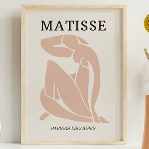 Set di stampe di Matisse: Blue Orange Gallery Wall Art (download digitale) immagine 9